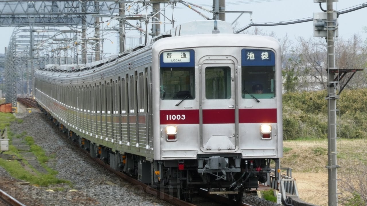 本格的に運用復帰！東武東上線 10000系 11003F 3年ぶり 本線走行シーン