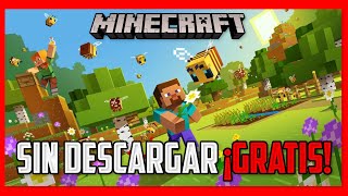 CÓMO JUGAR MINECRAFT SIN DESCARGAR