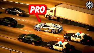 When Cops Realize Too Late They’re Chasing Professionals