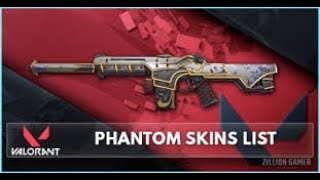 Ranking All Valorant Phantom Skins In A Tier List  (October 2023 Updated)