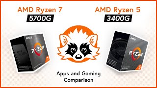 AMD Ryzen 7 5700G vs AMD Ryzen 5 3400G - is the new AMD Cezanne APU a real alternative?