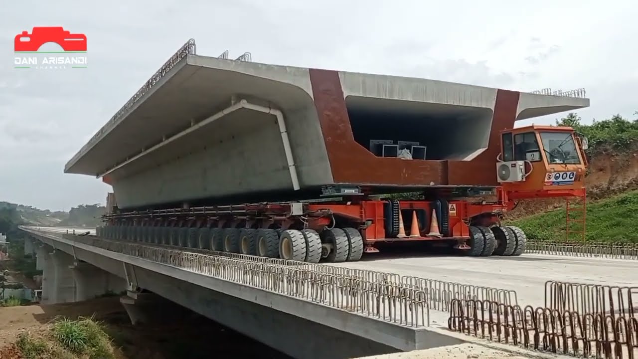 Box Girder 556 Terpasang diLanjut Pasang Box Girder 557 