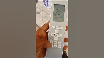 INVERTER CASSETTE AC REMOTE CONTROL SETTINGS ||HOW TO USE NEW AC REMOTE ||#mractech #acinstallation