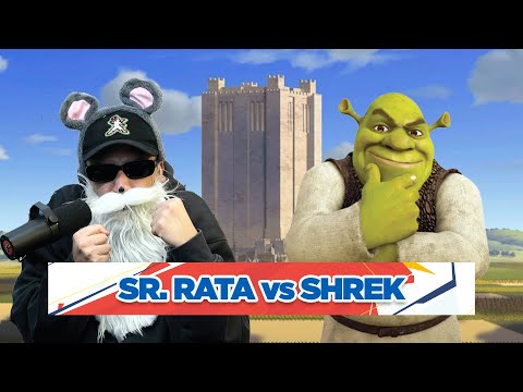 ¡Shrek vs Señor Rata! - La Liga de los Súper Cuates