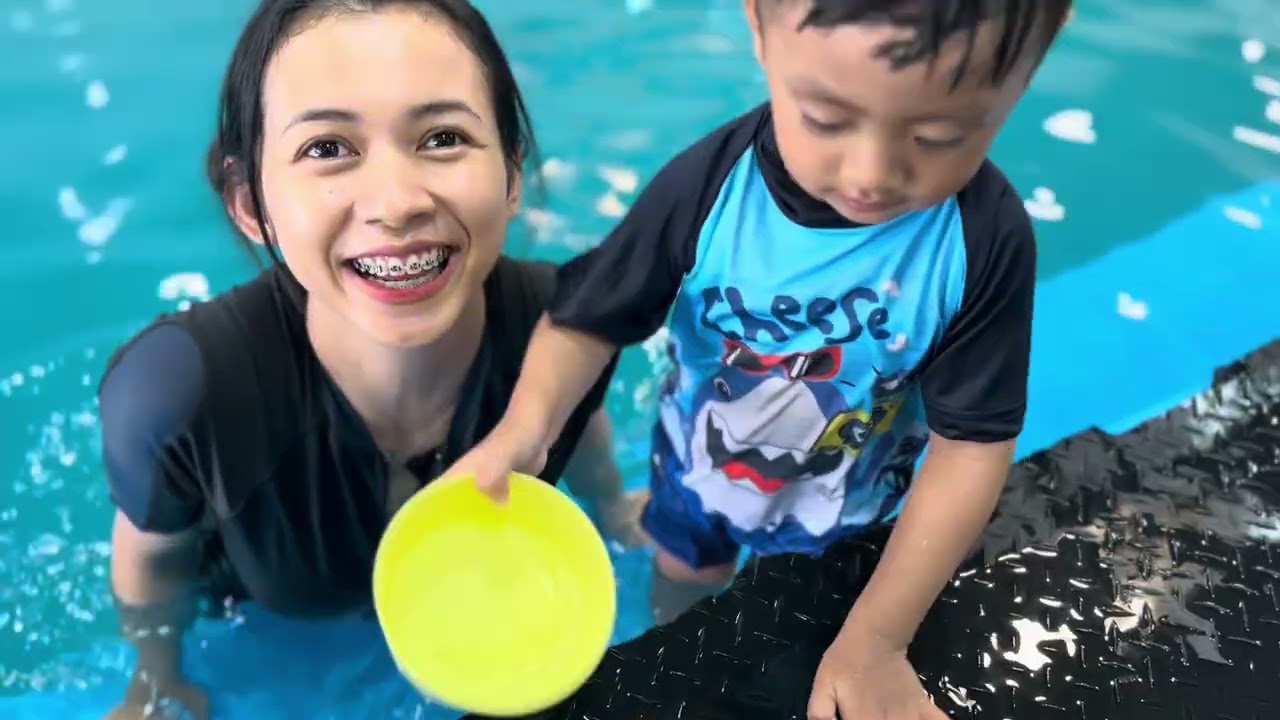 Dafa Trial Less Berenang di Studio Renang Jogja