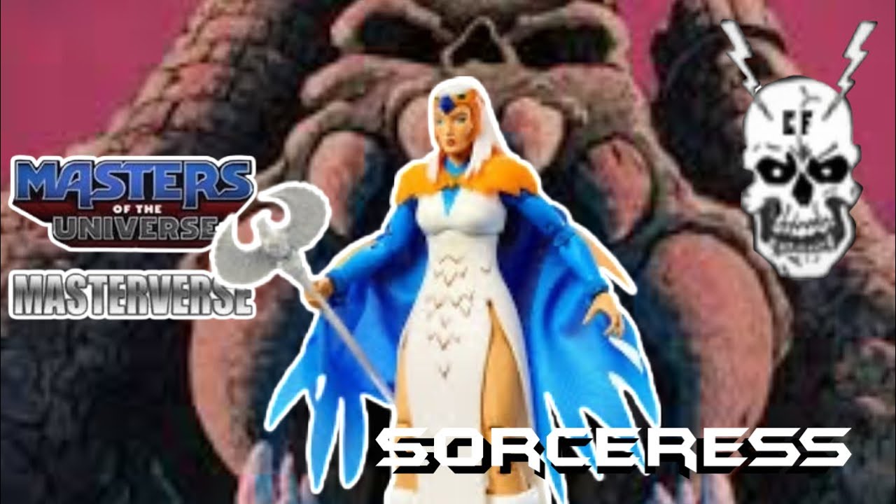 Masters Of The Universe Revelation - Action Figure Sorceress Masterverse 17cm, Collezione Deluxe Con Scettro Magico E 30 Punti Di Articolazione, Giocattolo Per Bambini Da 6 Anni In Su