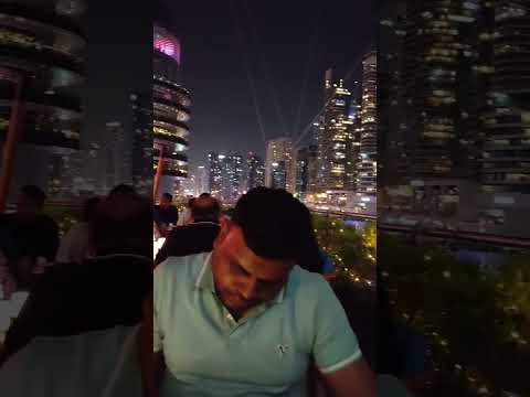 Awesome View from Dubai Marina  Indian Zafran Bistro Resturant