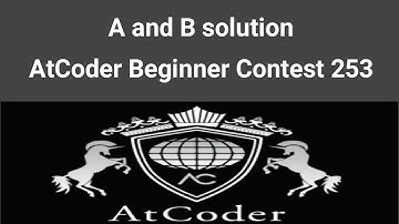 A - Median? and B - Distance Between Tokens | AtCoder Solution | AtCoder Beginner Contest 253 | C++