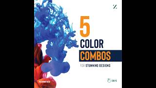 5 stunning colours combos. #graphicdesign #colors #shorts