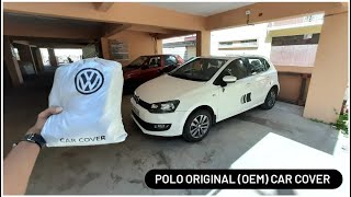 Original (OEM) Car Cover for Volkswagen Polo | Review and Price | Fox On Wheels | #polo #oemcarcover