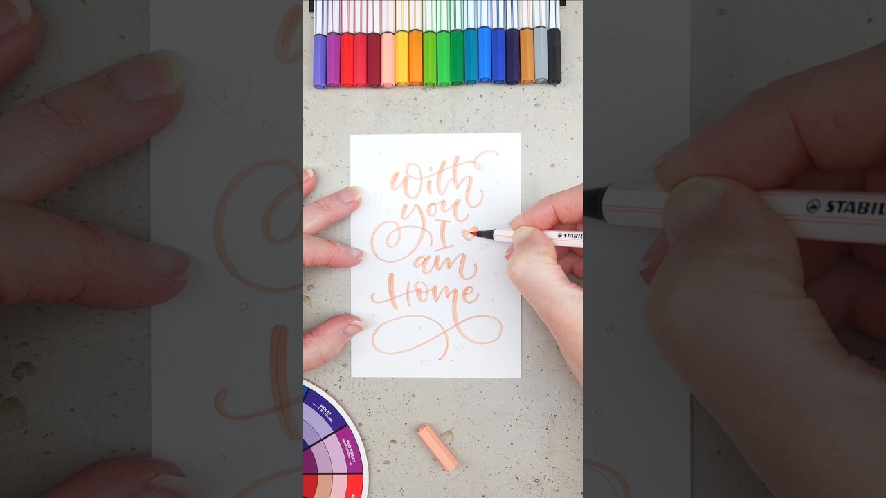 Dag 27 • Brushlettering Countdown 