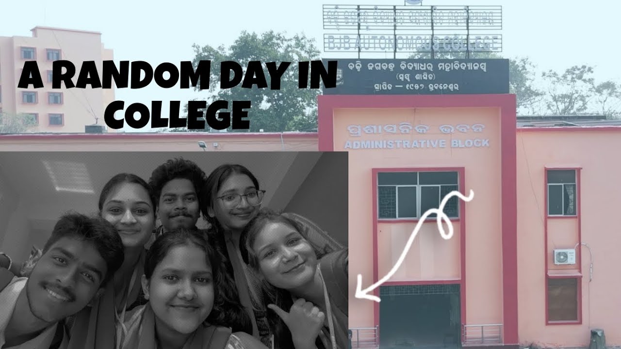 A RANDOM DAY IN COLLEGE | Vlog | BJB Autonomous College - YouTube