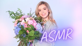 ASMR. Собираю букет цветов.