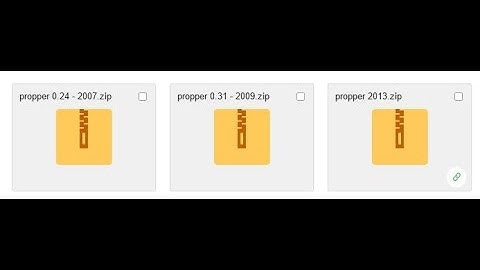 Propper - Ссылки (Links)
