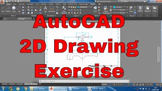 AutoCAD 2D Drawing Exercise Job Sheet 4