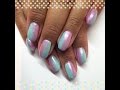 Pastel Gel Polish Gradient / Ombré | Mermaid Effect Nails