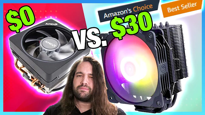Top Amazon Cooler vs. AMD Stock Cooler: $30 Vetroo V5 Air Cooler Review