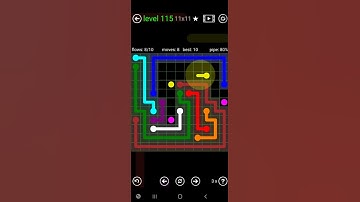 How To Solve Flow Free Premium 11x11 Mania Level 115 Hard Board Walk Through Solution Walkthrough