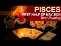 PISCES FIRST HALF OF MAY 2024 "A MAJOR COMPLETION & AN OFFER PISCES" #tarotreading #tarot