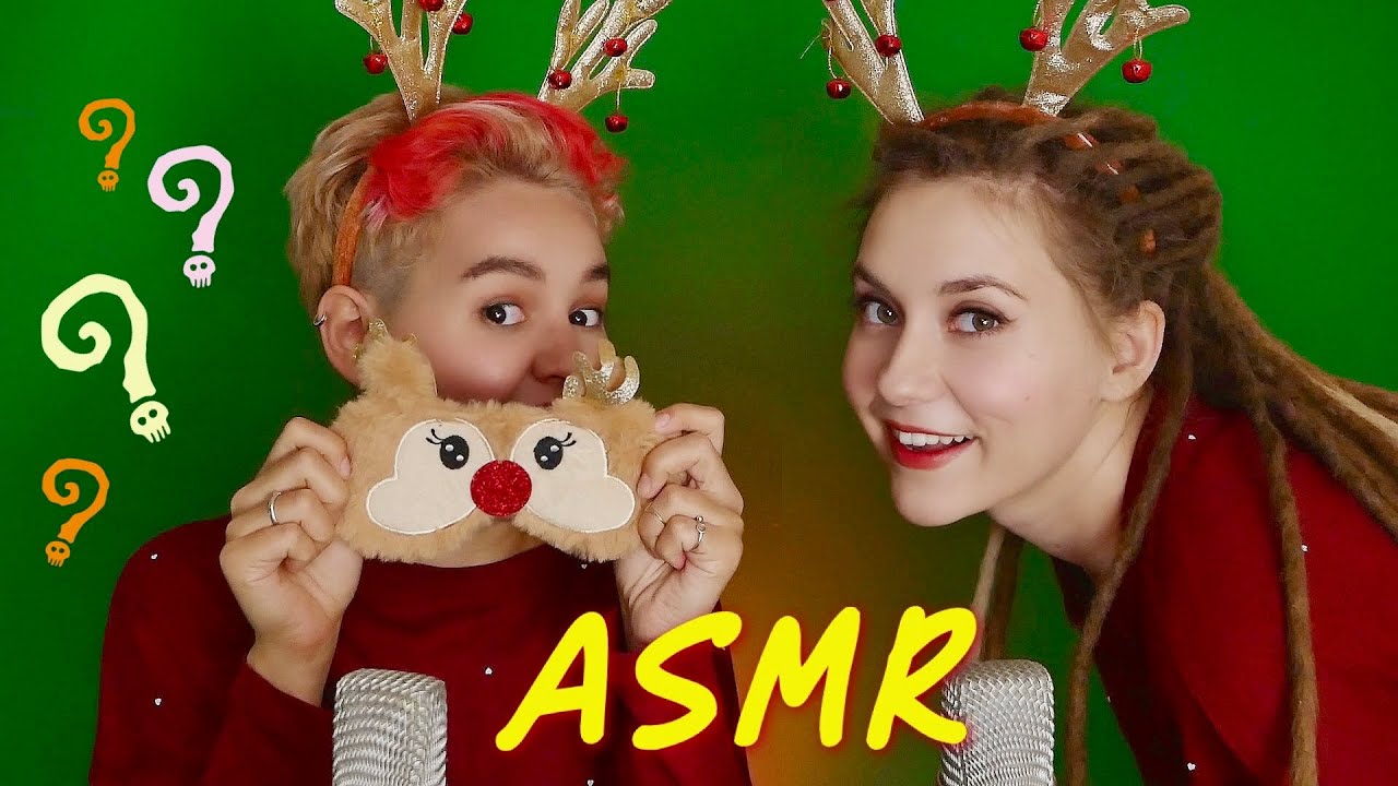 АСМР - Угадай Триггер с подругой Нелли - ASMR Guess The Trigger With Friend