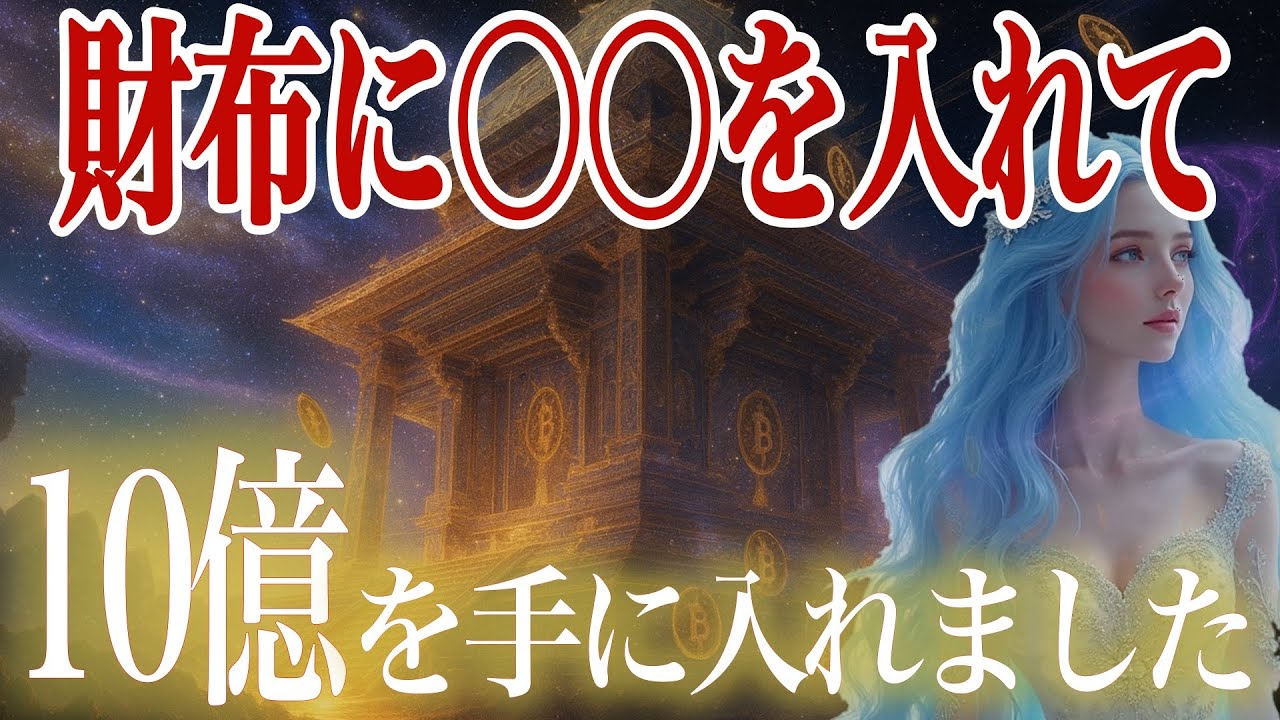 財布に入れると金運が急上昇するアイテム。宇宙銀行と繋がってください 金運 引き寄せの法則