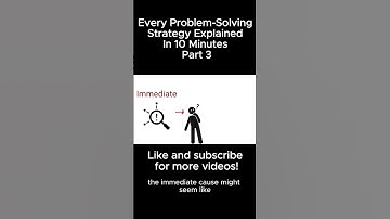 Every Problem-Solving Strategy Explained In 10 Minutes Part 3 #shorts #short #learn #problemsolving