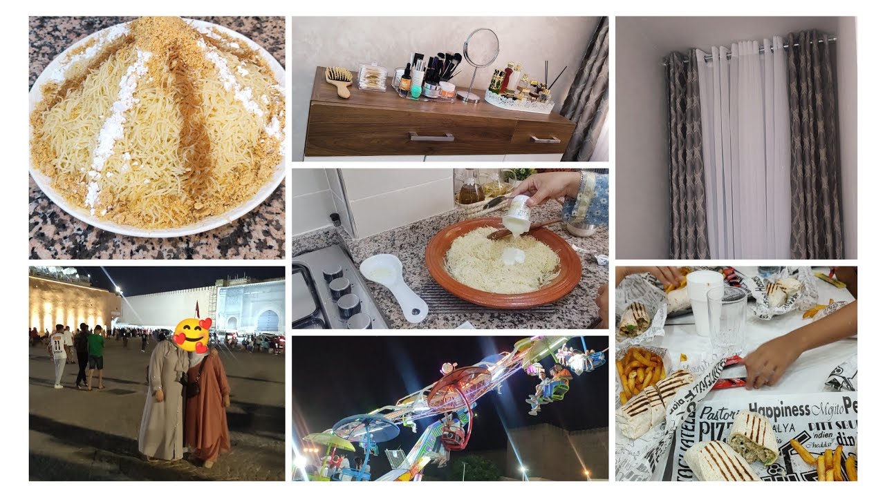 عائلة راجلي جاو عندي واللمة حلات🥰الجديد فداري شوفو شنو شريت✅السفة المدفونة بدانون😋خرجت مع ضيافي نفوج