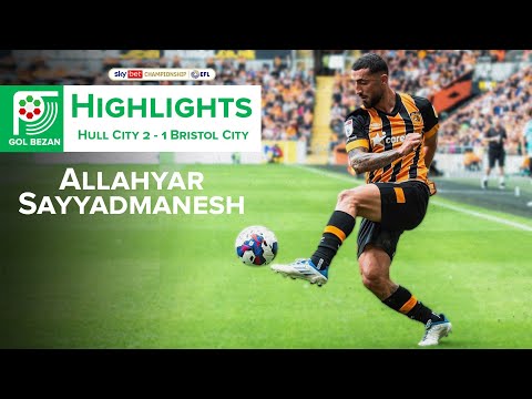 Allahyar Sayyadmanesh Highlights | Hull City 2 - 1 Bristol City