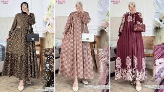 30 Model Gamis Dress Elegan Premium 2026 Part 1