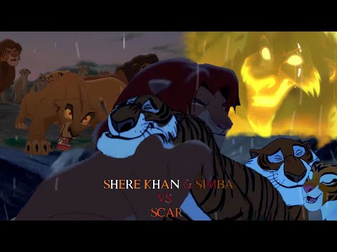 SHERE KHAN & SIMBA VS SCAR || The Sequel || the big final ||