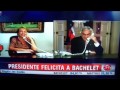 Chascarro de Piñera a Bachelet en "Llamado Presidencial" 2013