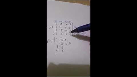5/14 Matrices, Determinants and Numerical Methods
