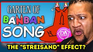 Reaction to DAGames - GARTEN OF BANBAN SONG (THE STREISAND EFFECT)