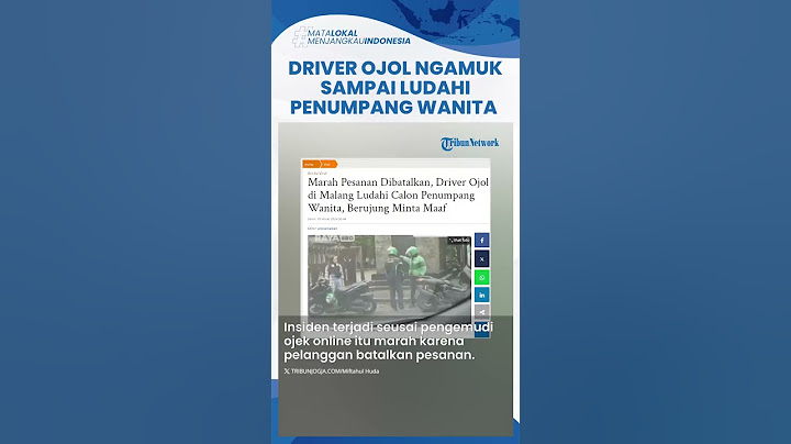 Driver Ojek Online Ngamuk-Ludahi Calon Penumpang Wanita, Kesal Gara-gara Pesannannya Dibatalkan
