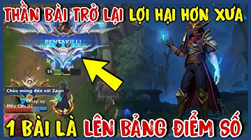 TỐC CHIẾN : Thần Bài Twisted Fate Trở Lại Lụm Luôn Penta Với Lối Lên Đồ Chuẩn Nhất