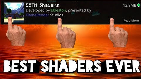 The Best Shaders Ever [MCPE 1.16]