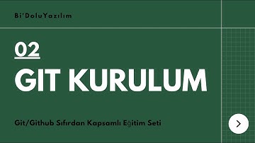 Git Dersleri -02- Git Kurulumu