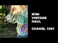 MINI VINTAGE HAUL | Chanel, Lanvin, BEBE...