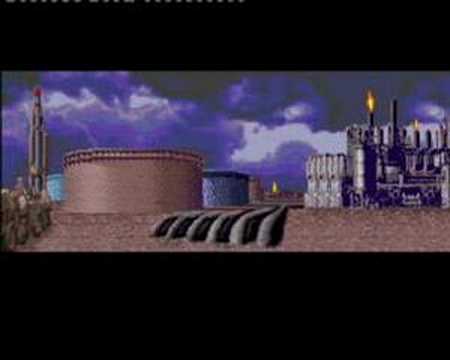 Desert Strike intro Sega Mega Drive