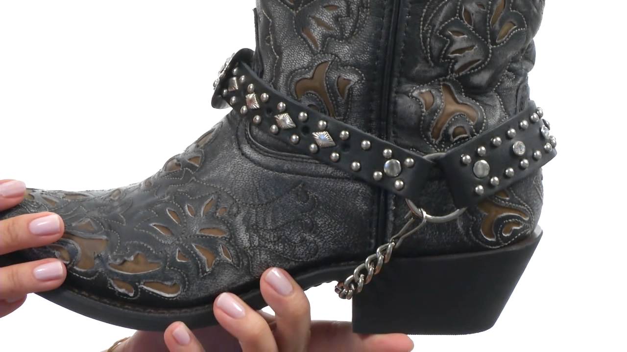 Laredo Rhinestone & Stud Boot Straps SKU: