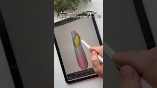 Digital Nail Design on Real Hands | Procreate Nail Art Tutorial