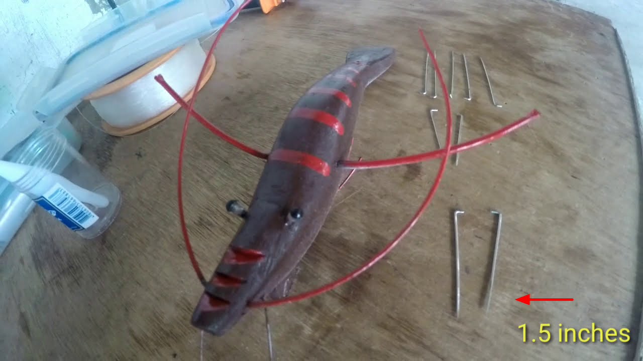 Paano gumawa ng panghuli ng panus at pogita (part 3)DIY