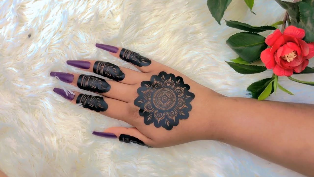 Amazing & Beautiful Mehndi Stencil Design | Elegant Sudanese Mehndi 2026