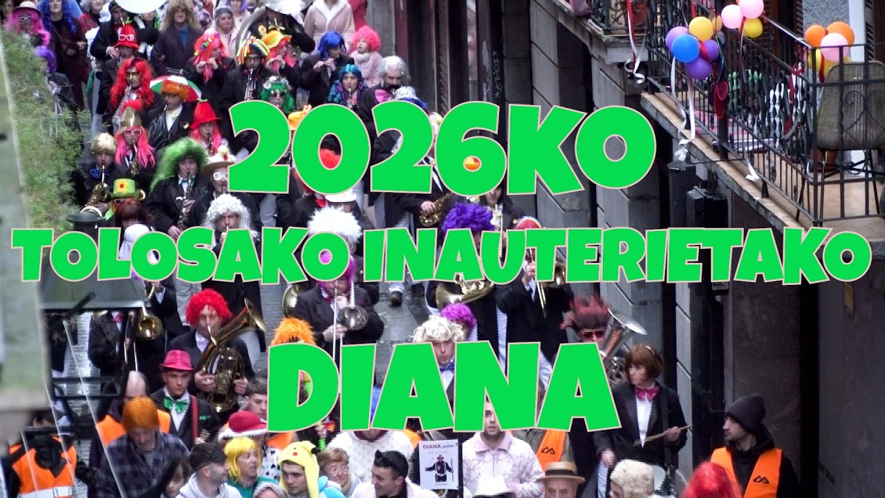 Tolosako 2026ko inauterietako  DIANA