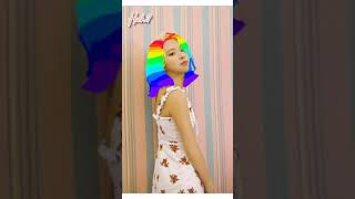 Chaeyeong With Rainbow Hair Edit By Huh?