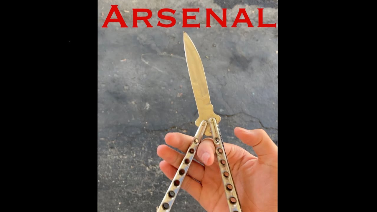Roblox arsenal butterfly knife inspect in real life