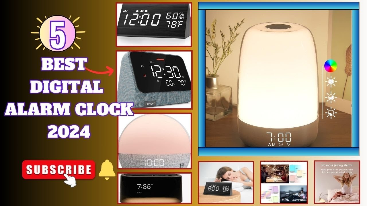 Best Digital Alarm Clock On amazon 2024 TOP 5 Alarm Clock Reviews Trusted Buy Amazon