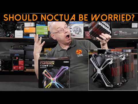 NOCTUA in trouble? - Leo tests the NEW Zalman CNPS20X / CNPS17X!