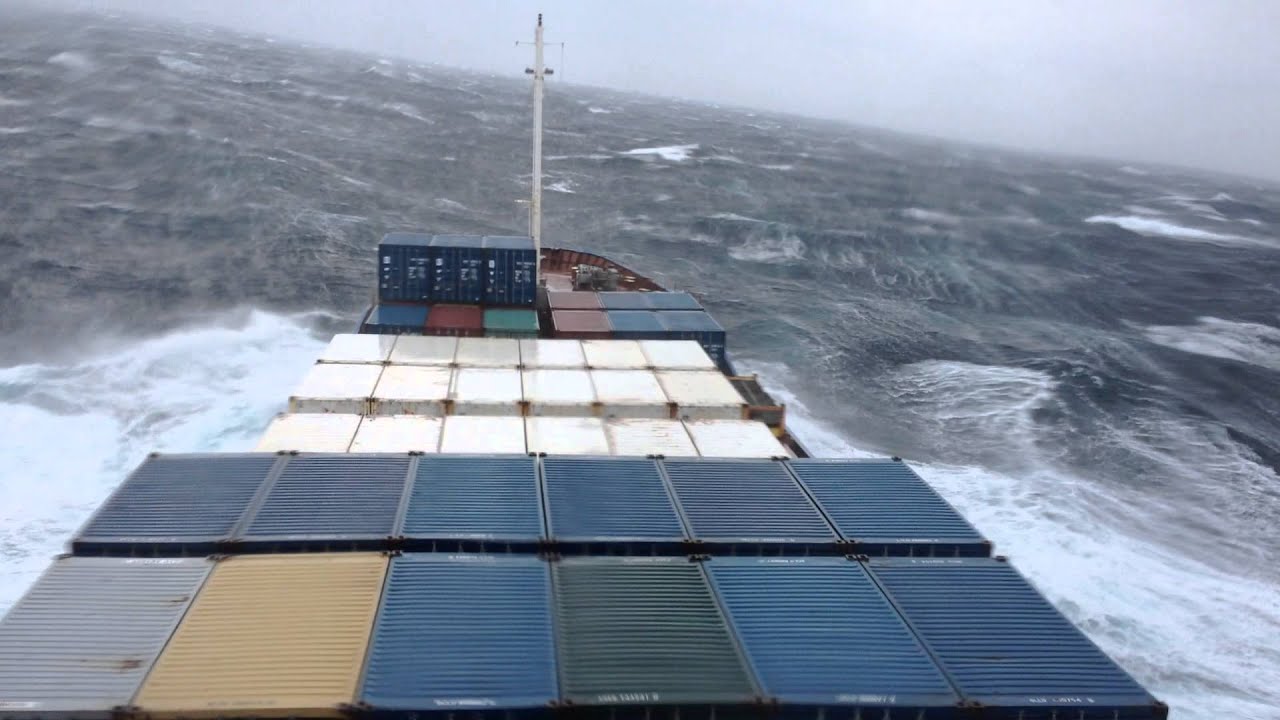 Ship In ROUGH Weather YouTube
