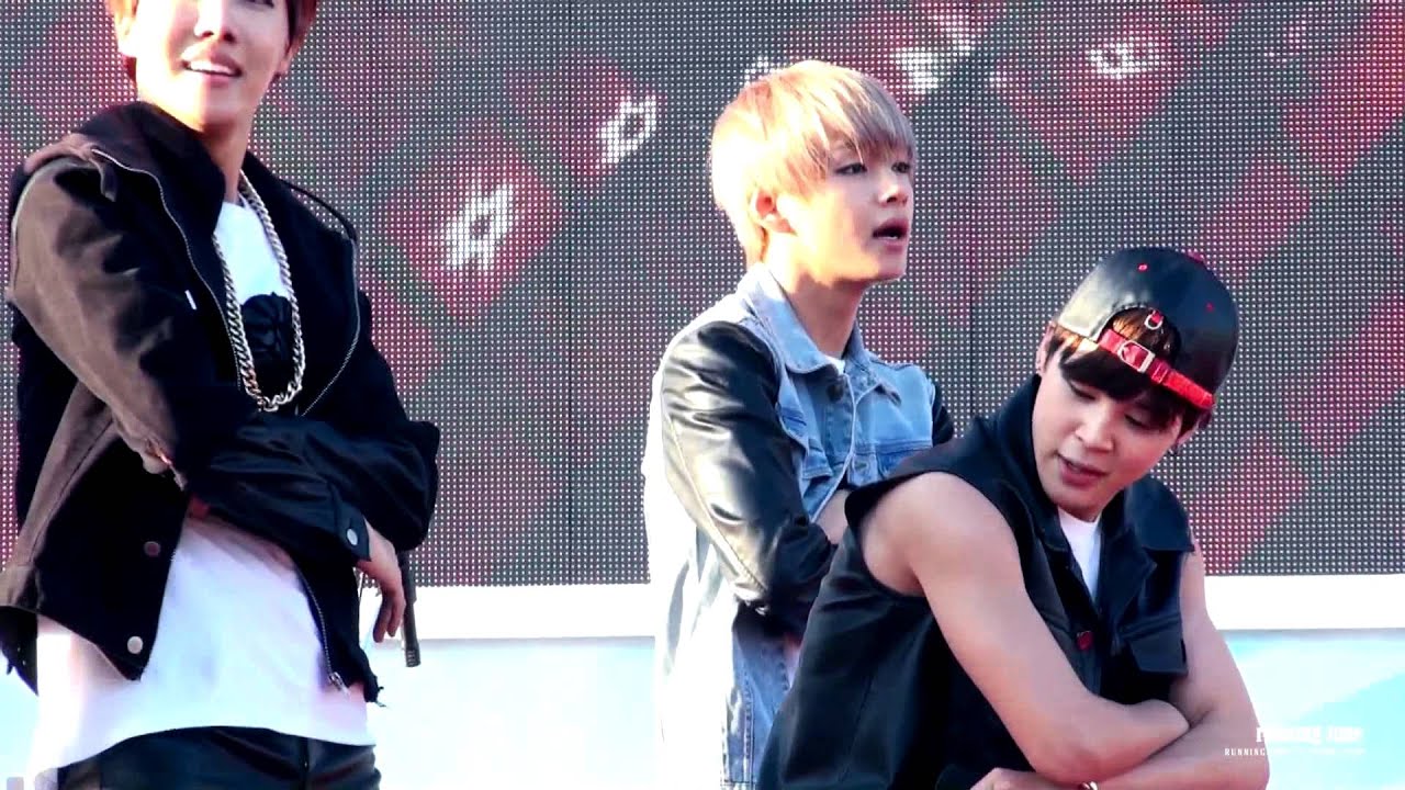 141025 함안 청소년 한마음 축제 방탄소년단 - 상남자 뷔(태형)